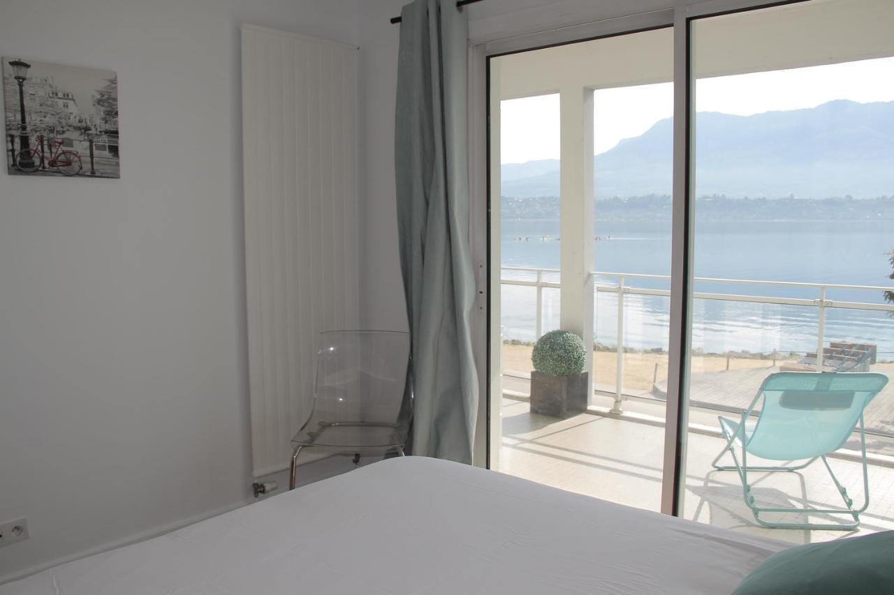 Les Suites Du Port Le Bourget-du-Lac Esterno foto